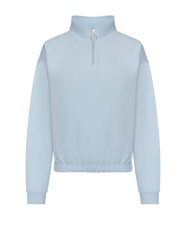 AWDIS JH037 - WOMEN'S CROPPED 1/4 ZIP SWEAT