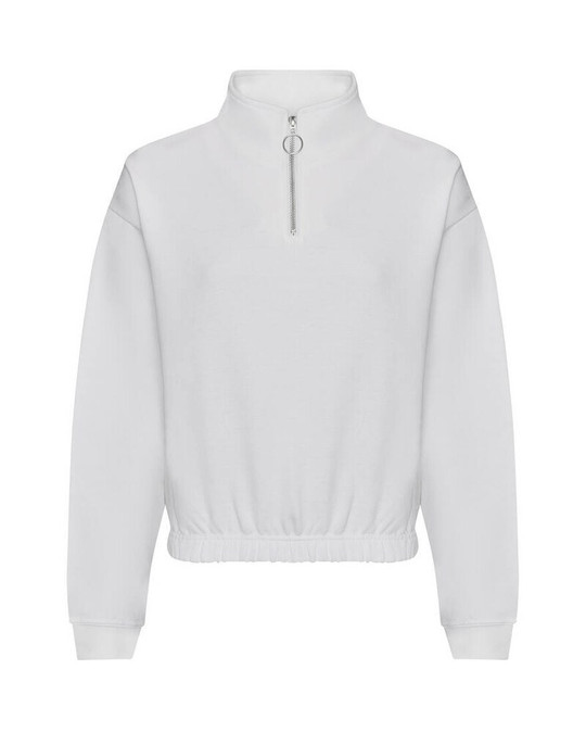 AWDIS JH037 - WOMEN'S CROPPED 1/4 ZIP SWEAT