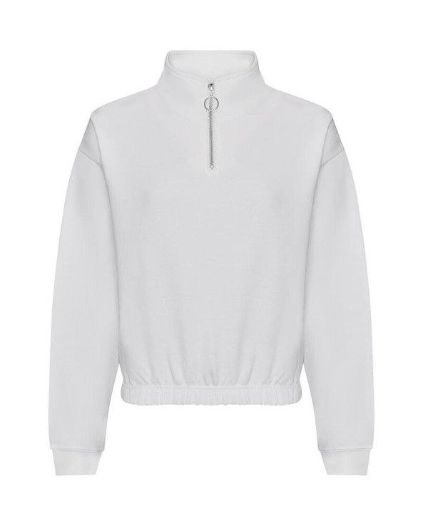 AWDIS JH037 - WOMEN'S CROPPED 1/4 ZIP SWEAT