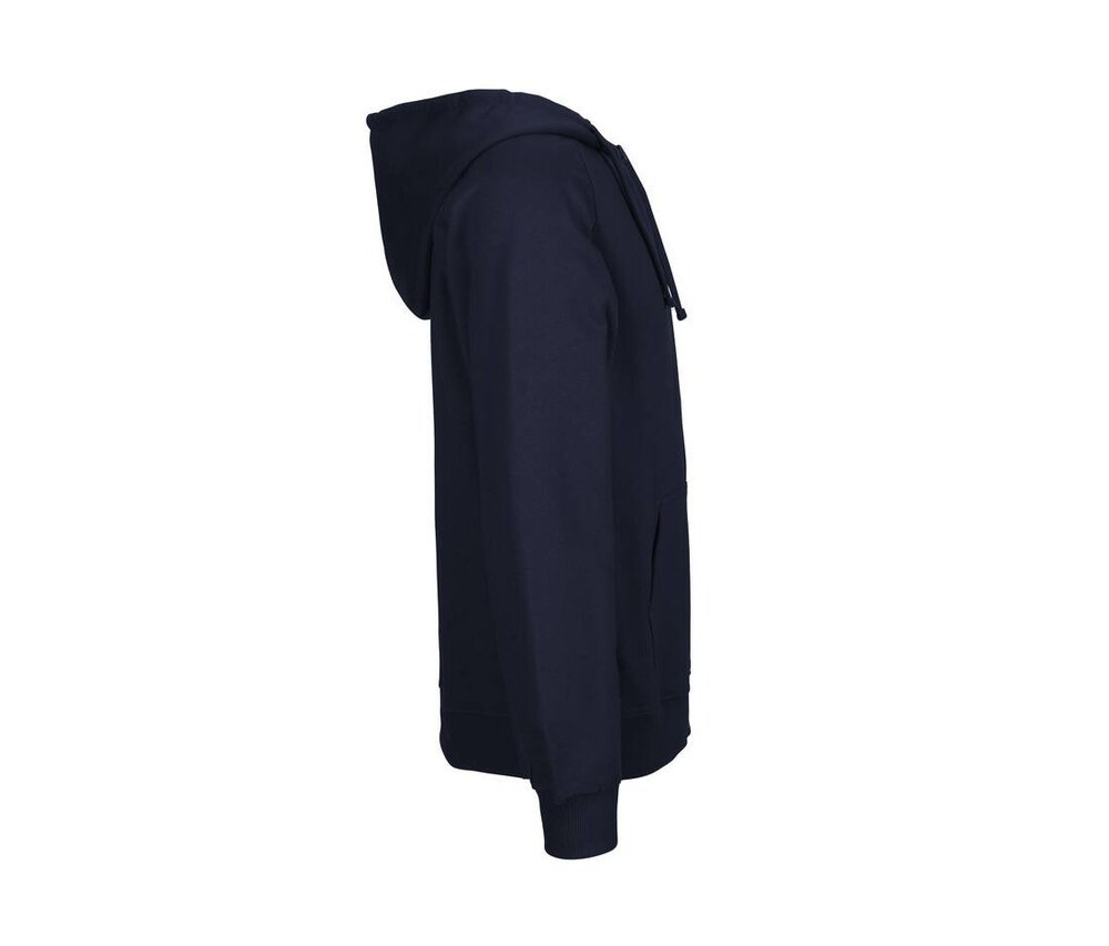 TIGER T63301 - FELPA CON CAPPUCCIO UNISEX IN COTONE TIGRATO CON ZIP