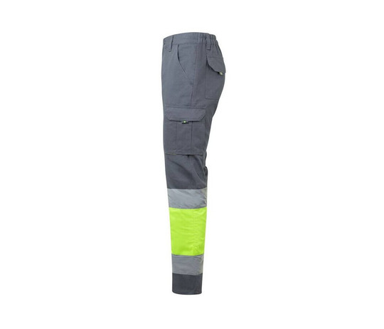 VELILLA V3030 - TWO-TONE HIGH VISIBILITY MULTI-POCKET TROUSERS