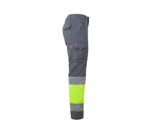 VELILLA V3030 - TWO-TONE HIGH VISIBILITY MULTI-POCKET TROUSERS