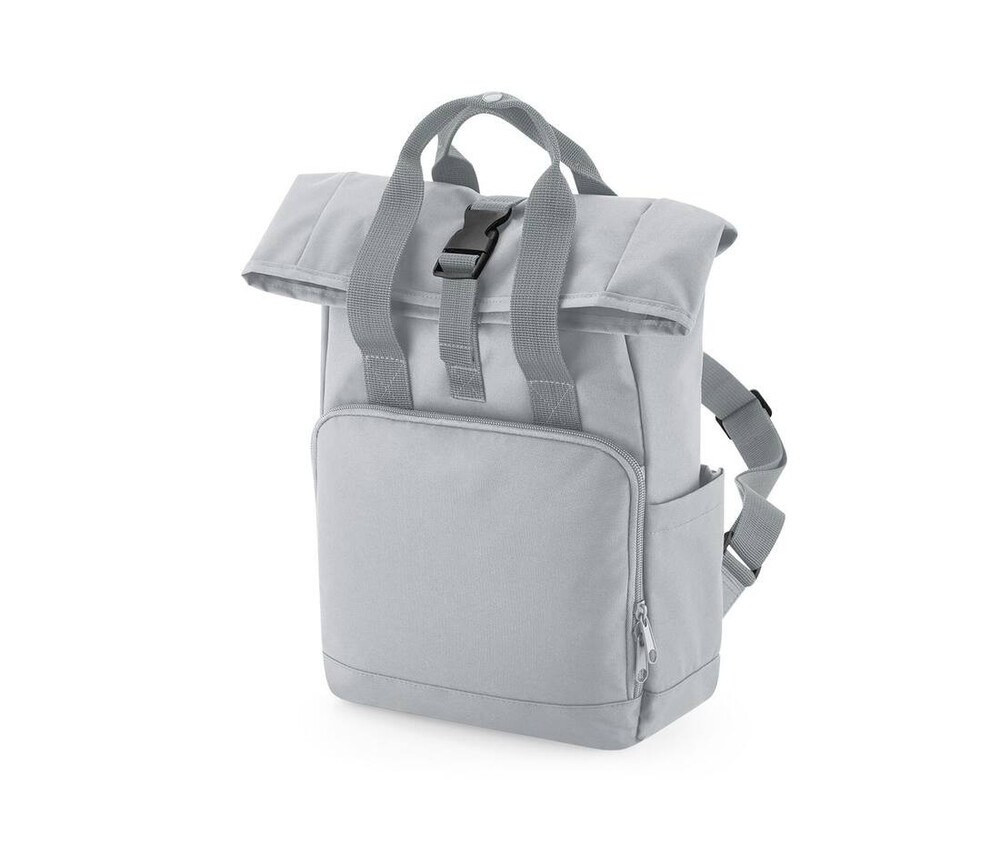 Bag Base BG118S - RESIRKULERT MINI TWIN HANDLE ROLL-TOP LAPTOP RYGGSEKK