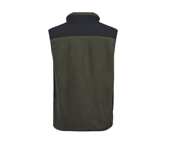 TEE JAYS TJ9122 - Heavy polyester bodywarmer with reinforced panels