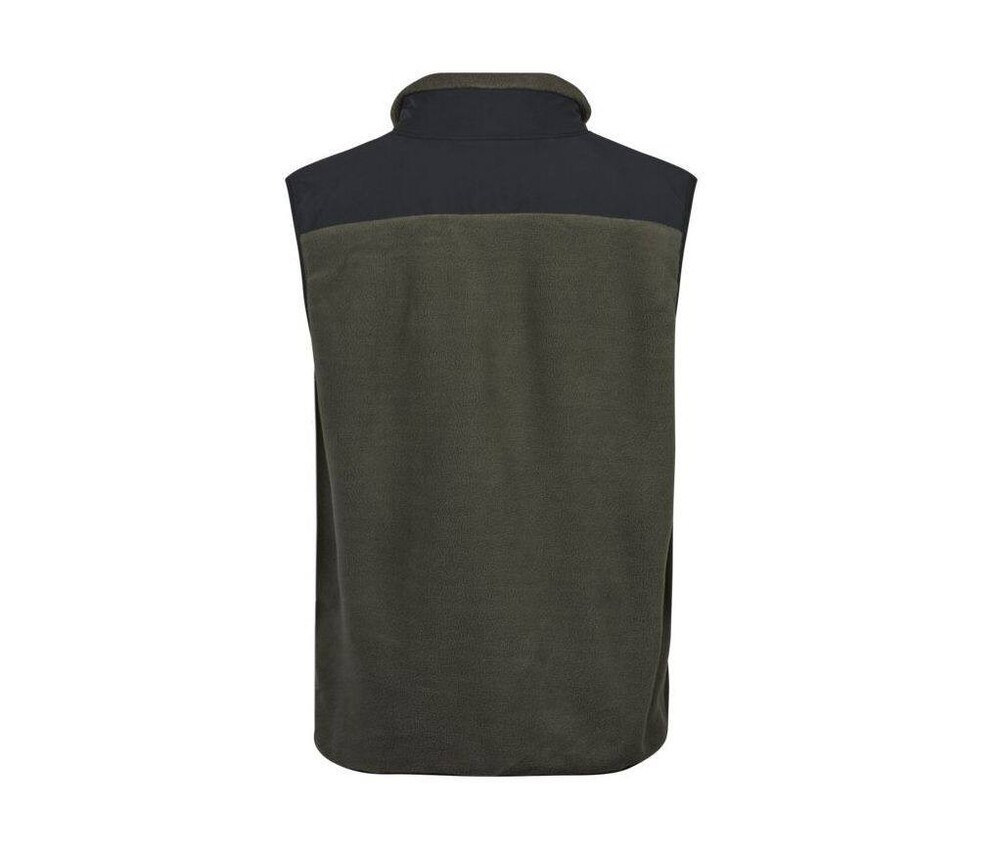 Tee Jays TJ9122 - Raskas polyesteri bodywarmer vahvistetuilla paneeleilla