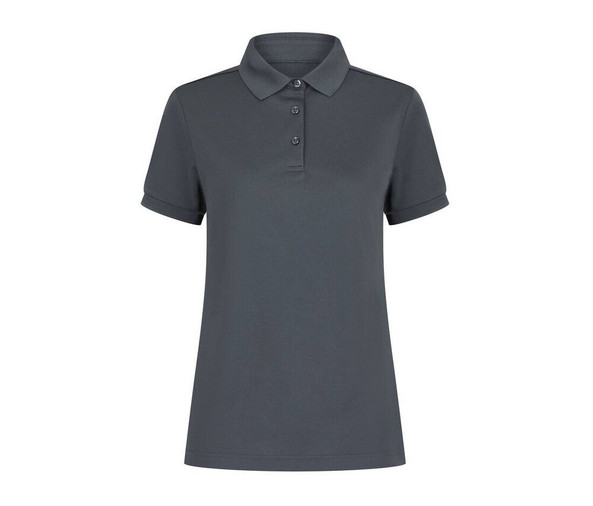 HENBURY HY466 - LADIES' RECYCLED POLYESTER POLO SHIRT