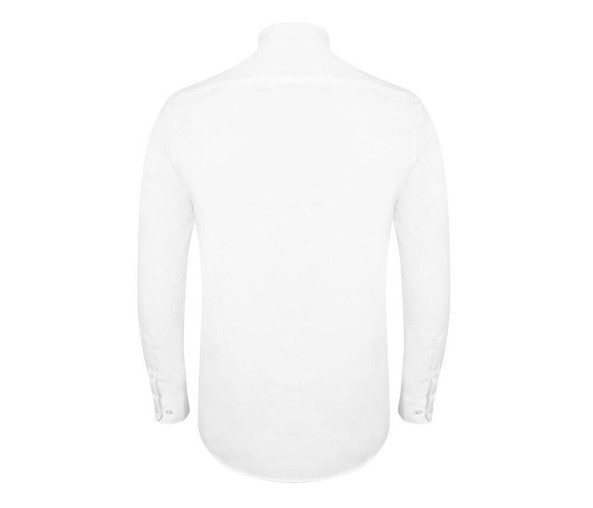 HENBURY HY512R - MEN’S MODERN L/S OXFORD SHIRT – REGULAR FIT