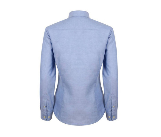 HENBURY HY513R - LADIES’ MODERN L/S OXFORD SHIRT – REGULAR FIT