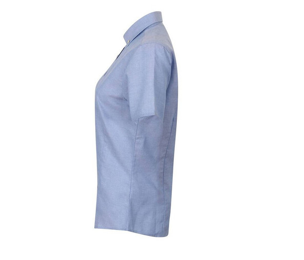 HENBURY HY518R - LADIES’ MODERN S/S OXFORD SHIRT – REGULAR FIT