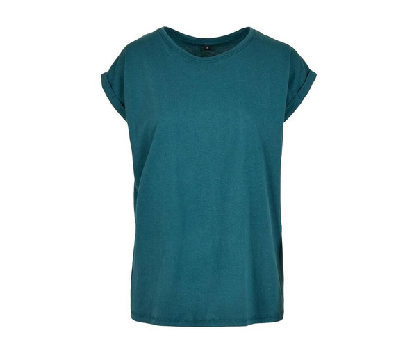 Build Your Brand BY021 - Camisola de Senhora com Extensão no Ombro 