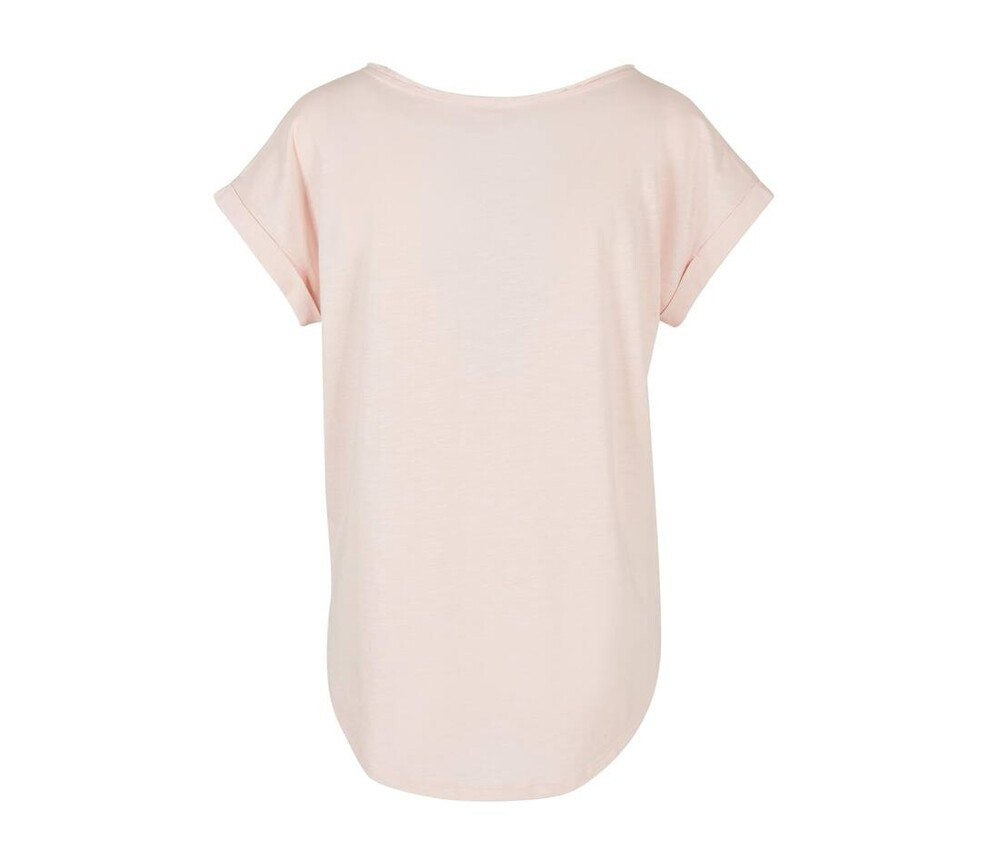 Build Your Brand BY036 - Dames T-shirt met lange deken