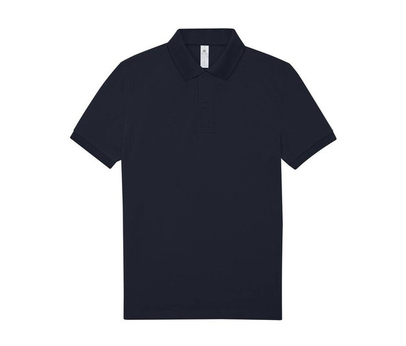 B&C BCU424 - Short-sleeved fine piqué poloshirt