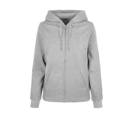 BUILD YOUR BRAND BYB009 - Sweat capuche zippé femme