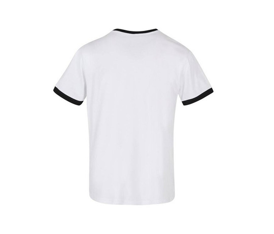 BUILD YOUR BRAND BYB022 - Tee-shirt bords côte contrastés