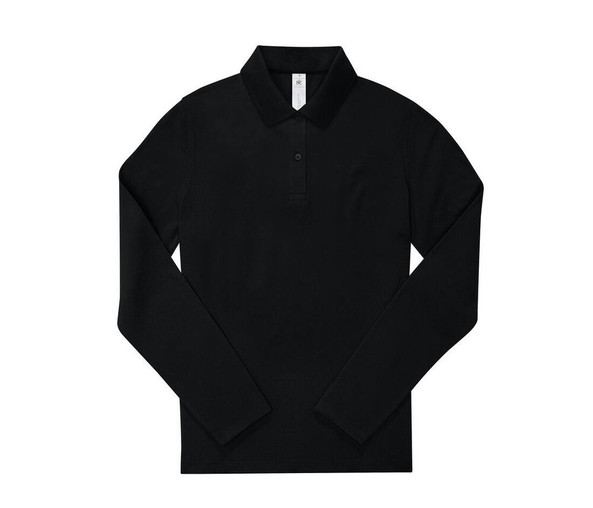 B&C BCW462 - Ladies' long sleeve poloshirt