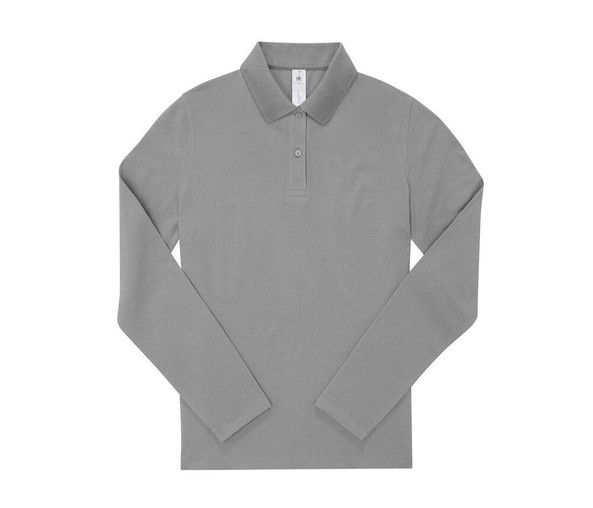 B&C BCW462 - Ladies' long sleeve poloshirt