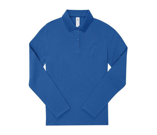 B&C BCW462 - Dame langærmet poloshirt