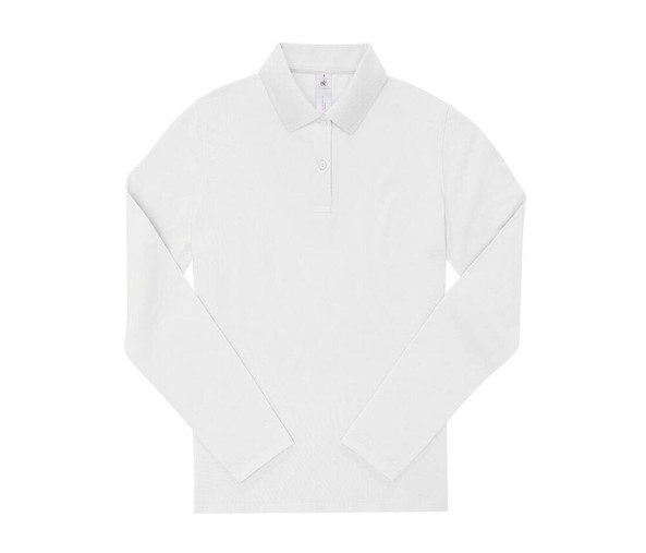 B&C BCW464 - Ladies' long sleeve 210 poloshirt