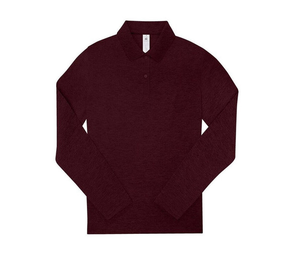 B&C BCW464 - Ladies' long sleeve 210 poloshirt