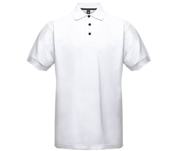 BLACK&MATCH BM100 - Polo avec boutons contrastés