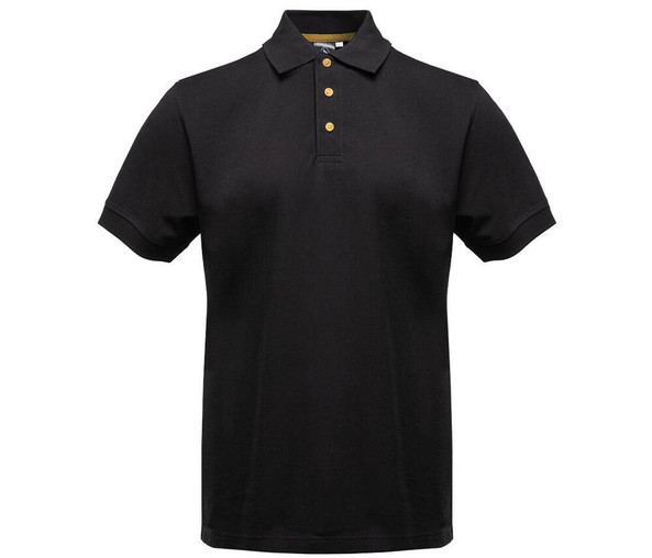 BLACK&MATCH BM100 - Contrasting button poloshirt