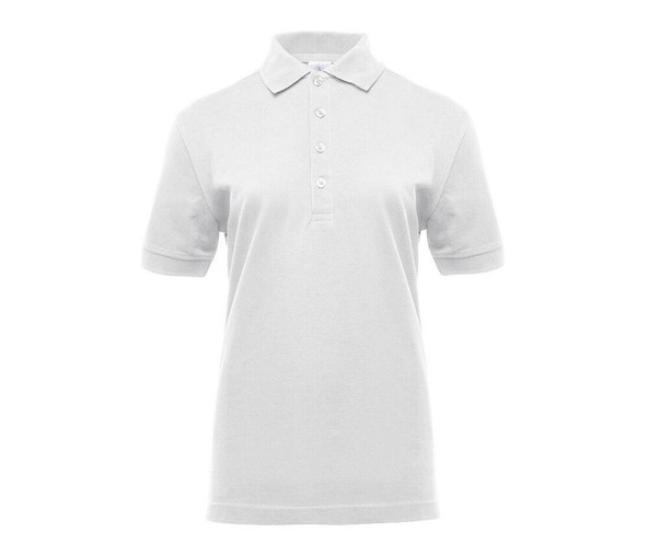 Sort&Match BM101 - Dame poloshirt med kontrastknapper