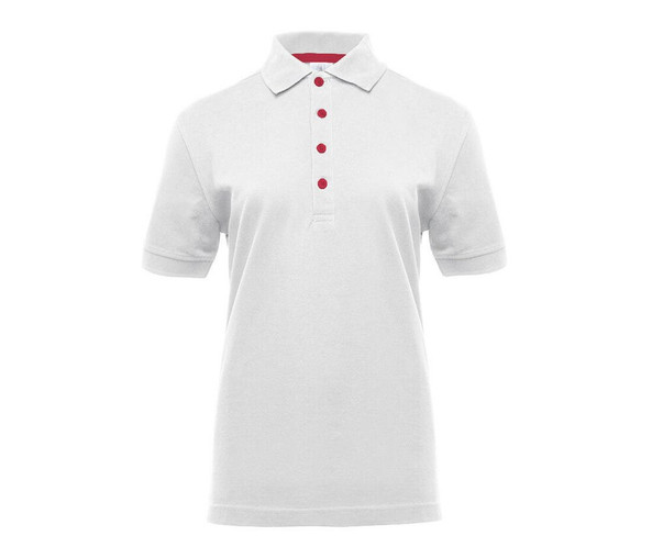 BLACK&MATCH BM101 - Ladies' contrasting button poloshirt