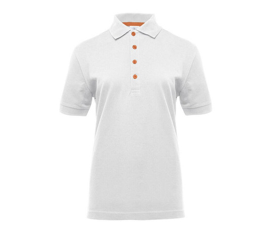 Black&Match BM101 - Damernas polotröja med kontrasterande knappar