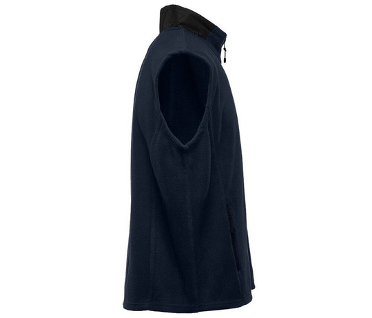 BLACK&MATCH BM500 - Contrasted polar fleece bodywarmer