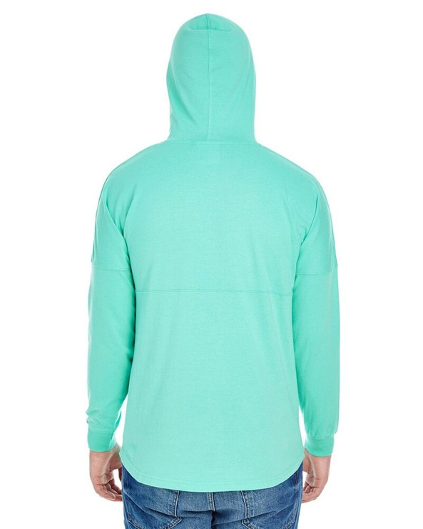 J. America JA8228 - Adult Game Day Jersey Hood