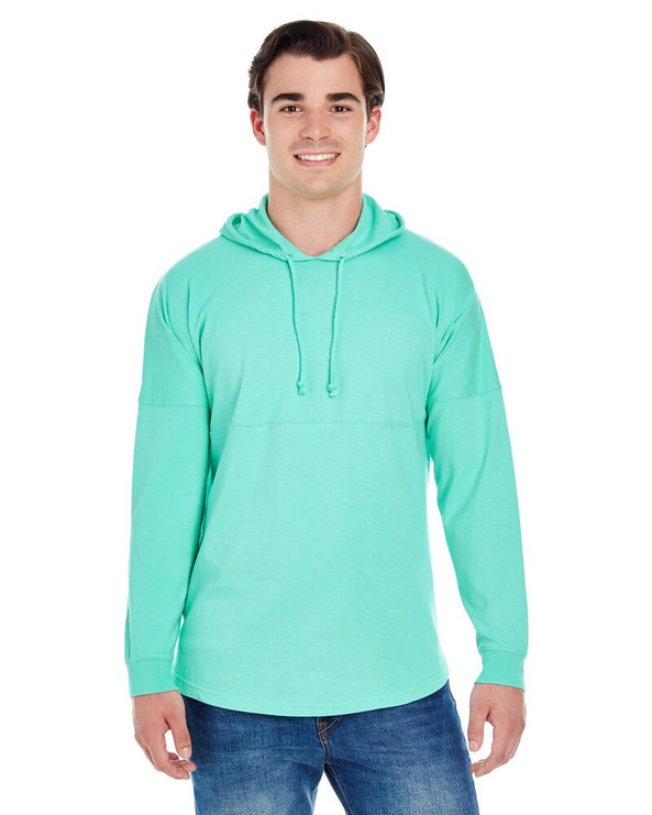 J. America JA8228 - Adult Game Day Jersey Hood
