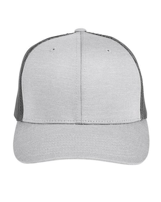 Team 365 TT802 - by Yupoong® Adult Zone Sonic Heather Trucker Cap