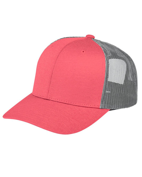 Team 365 TT802 - by Yupoong® Adult Zone Sonic Heather Trucker Cap