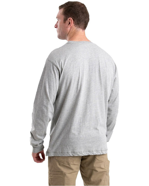 Berne BSM40 - Unisex Performance Long-Sleeve Pocket T-Shirt
