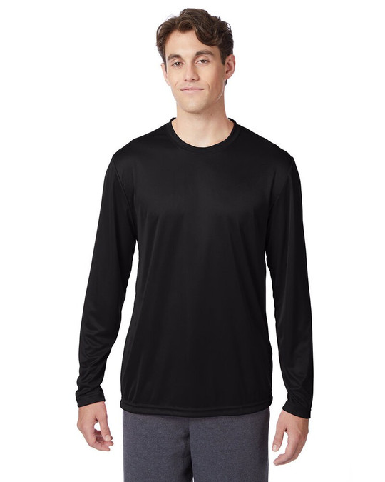 Hanes 482L - Adult Cool DRI® with FreshIQ Long-Sleeve Performance T-Shirt