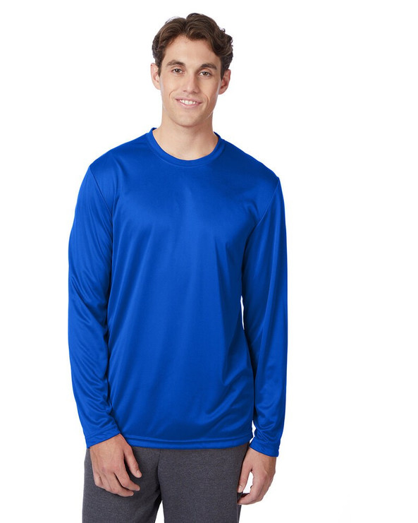 Hanes 482L - Adult Cool DRI® with FreshIQ Long-Sleeve Performance T-Shirt