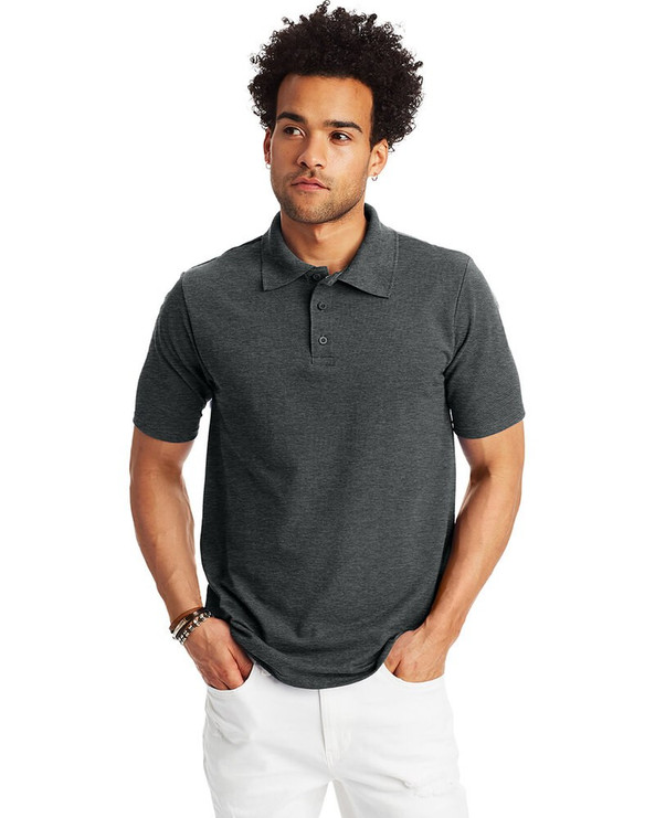 Hanes 055P - Men's Pique Polo