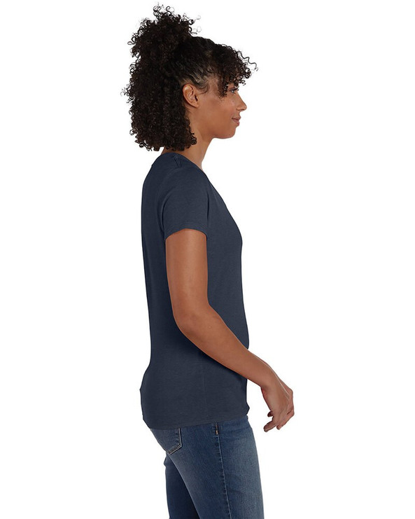 Hanes 42VT - Ladies Perfect-T Triblend V-Neck T-shirt