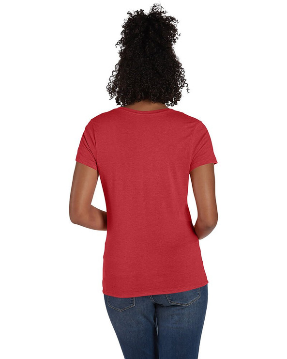 Hanes 42VT - Ladies Perfect-T Triblend V-Neck T-shirt