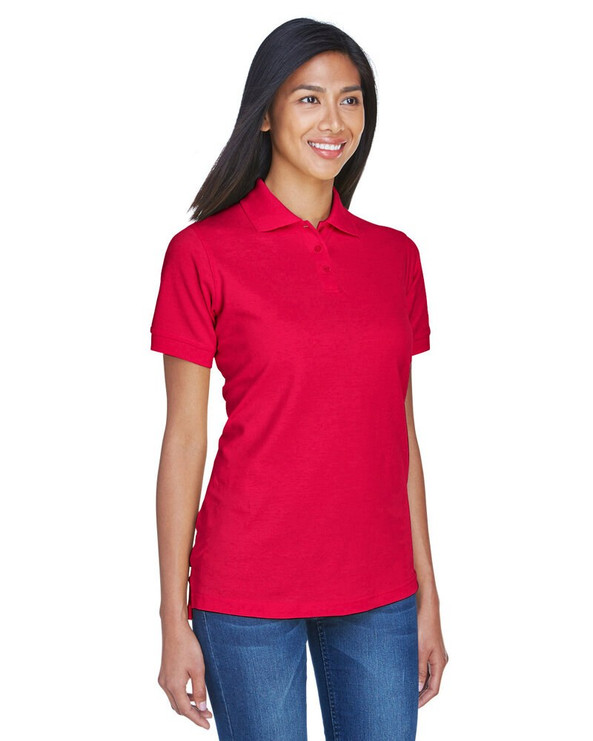 UltraClub 8530 - Polo de piqué clásico de señora