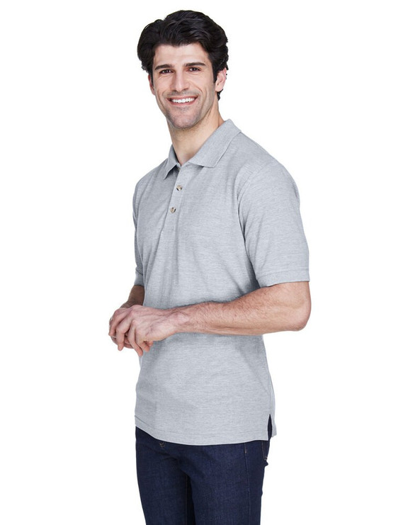 UltraClub 8535 - Polo de piqué clásico para hombre