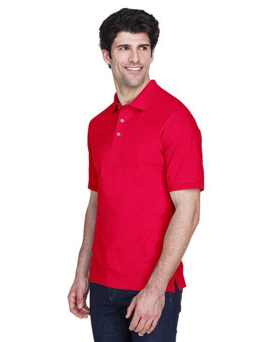 UltraClub 8535 - Polo de piqué clásico para hombre
