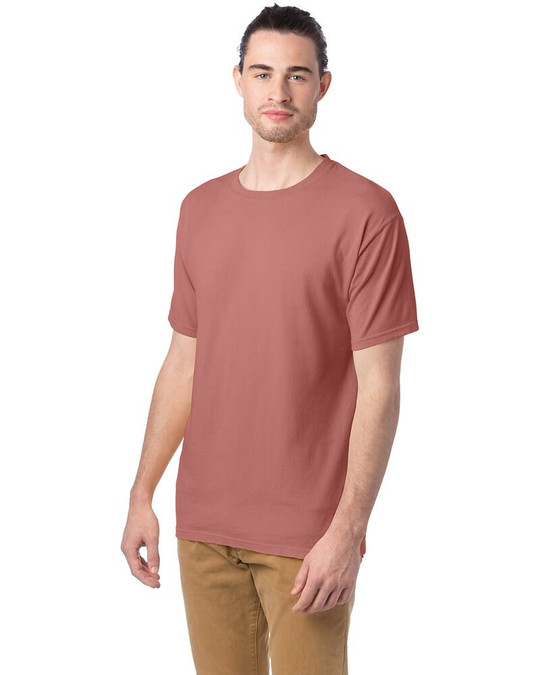 ComfortWash by Hanes GDH100 - Camiseta de hombre teñida en prenda
