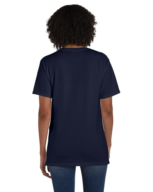 ComfortWash by Hanes GDH150 - Camiseta unisex teñida en prenda con bolsillo