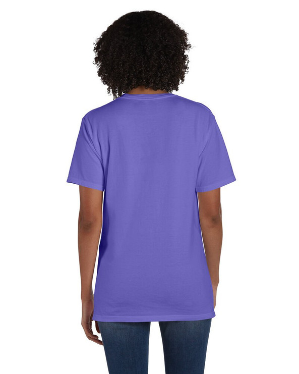 ComfortWash by Hanes GDH150 - Camiseta unisex teñida en prenda con bolsillo