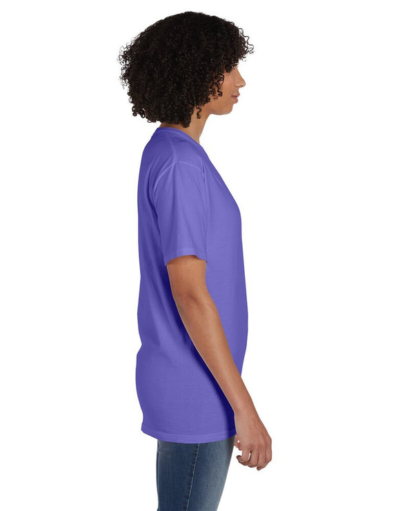ComfortWash by Hanes GDH150 - Camiseta unisex teñida en prenda con bolsillo