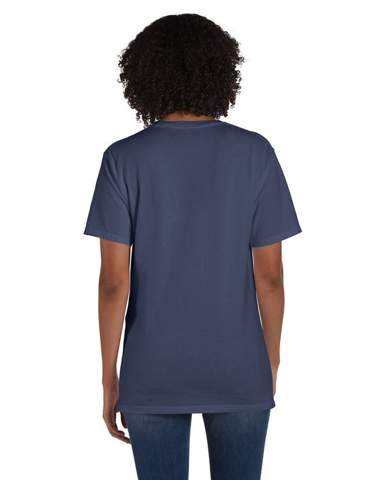 ComfortWash by Hanes GDH150 - Camiseta unisex teñida en prenda con bolsillo