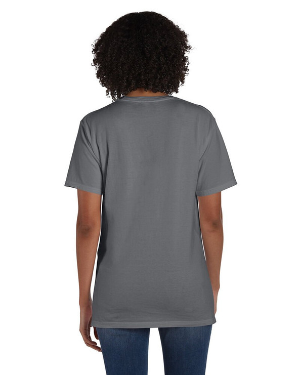 ComfortWash by Hanes GDH150 - Camiseta unisex teñida en prenda con bolsillo