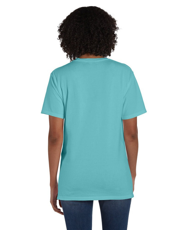 ComfortWash by Hanes GDH150 - Camiseta unisex teñida en prenda con bolsillo