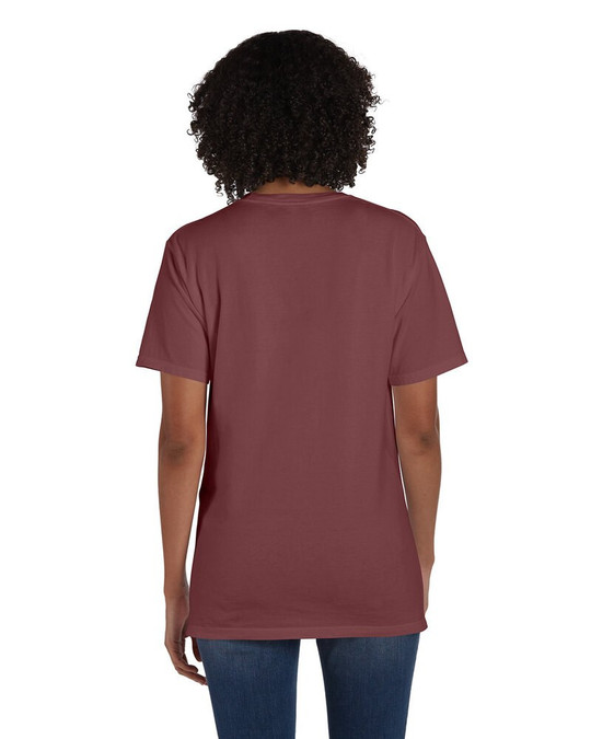 ComfortWash by Hanes GDH150 - Camiseta unisex teñida en prenda con bolsillo